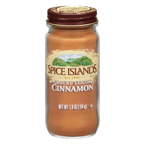 Pack Of 2 Spice Islands Ground Saigon Cinnamon, 1.9 oz (Package May Vary)