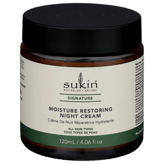(Pack Of 2) Sukin Cream Night Moisture Restoring 4.06 Fl Oz