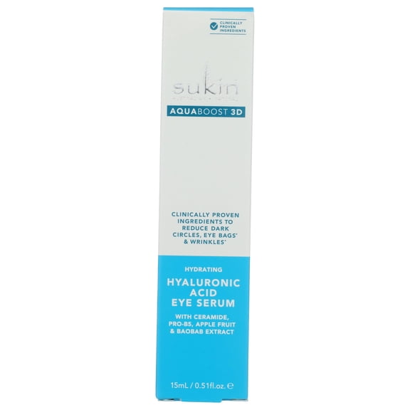 (Pack Of 2) Sukin Serum Eye Aquaboost Hydration 0.51 Fl Oz
