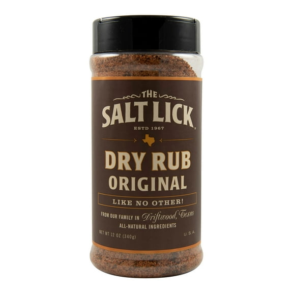 Pack Of 2 The Salt Lick Original Dry Rub, 12 oz (Package May Vary)
