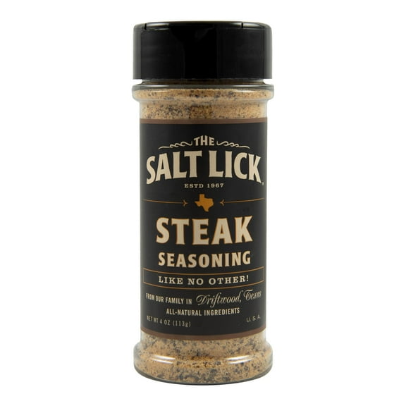 Pack Of 2 The Salt Lick Steak Seasoning, 4 oz (Package May Vary)