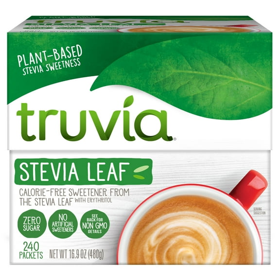 Pack Of 2 Truvia Calorie-Free Stevia Leaf SweetenerPackets - 240 ct (Packaging May Vary)