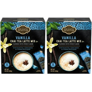 Pack Of 2 Vanilla Chai Tea Latte Mix Packets 10 ct.