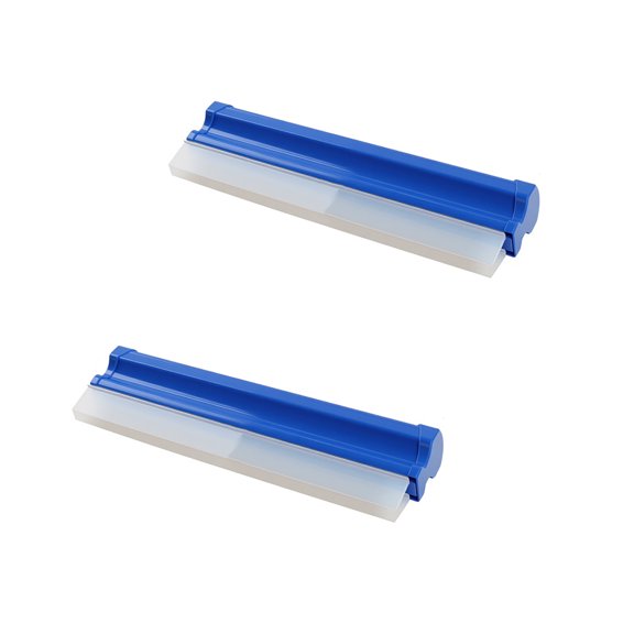 Pack Of 2 Window Squeegee Flexible Silicone Car Windshield Scrapers For Effective Water Removal And Cleaning