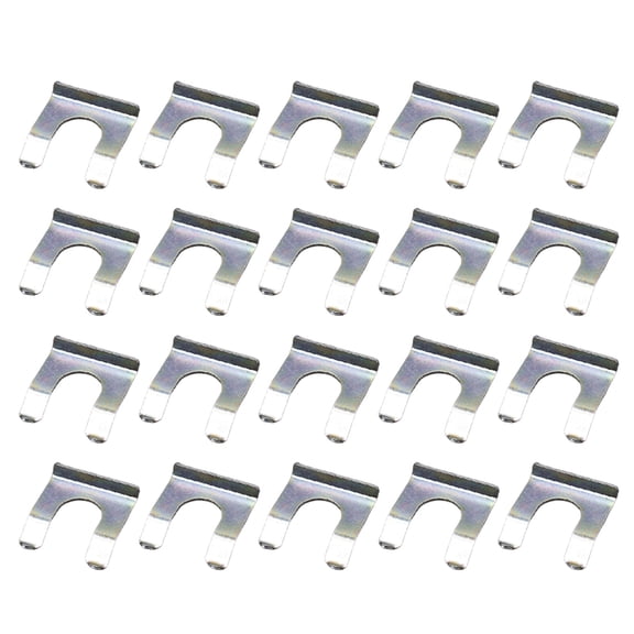 Pack Of 20 Brake Hose Clips Metal Brake Line Holders Brake Hose Rack for Secure Automotive Line Fixing & Leak Prevention