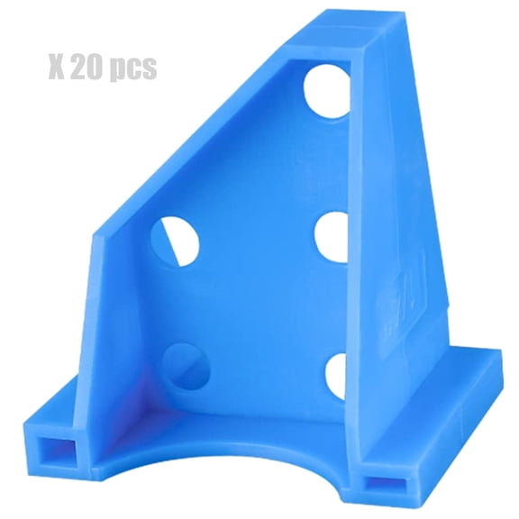 Pack Of 20 Double Head Plastic Shims For Woodworking Installation Tool Set For Home Improvement And Furniture Assembly