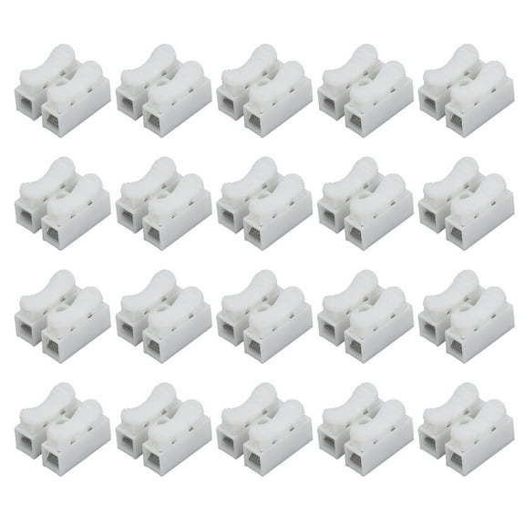 Pack Of 20 Press Fit Electrical Terminals Connectors Suitable For Easy Wire Connection Home Circuit Upgrades