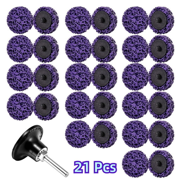 Pack Of 21 Quick Change Easy Strip Discs,2" Paint Stripping Wheel For Drill,die Grinder Attachments For Strips Paint,cleans Welds Rust Removal Wheel