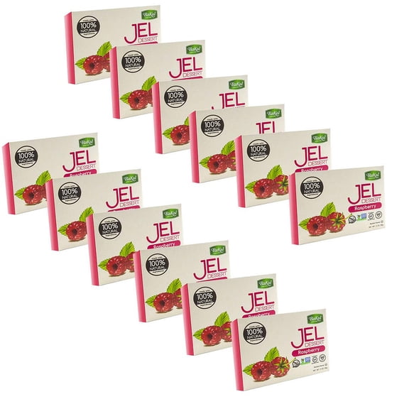 (Pack Of 24) Bakol Dessert Jell Raspberry 3 Oz