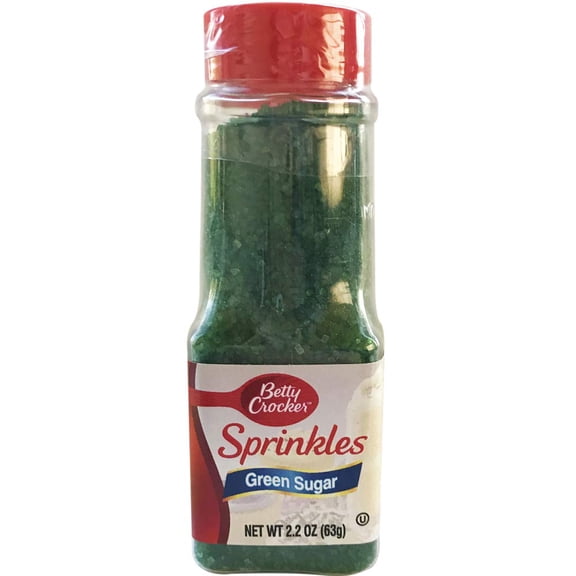 (Pack Of 24) Betty Crocker Sugar Crystal Green 2.25 Oz