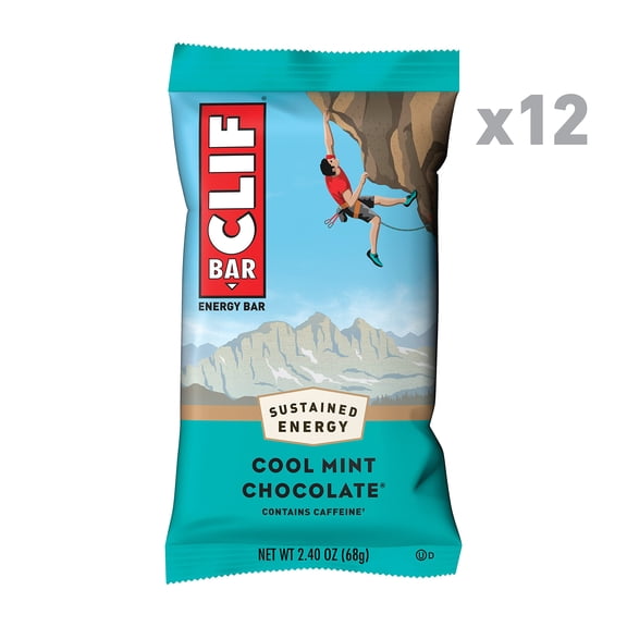 (Pack Of 24) Clif Bar Cool Mint Chocolate 2.4 Oz