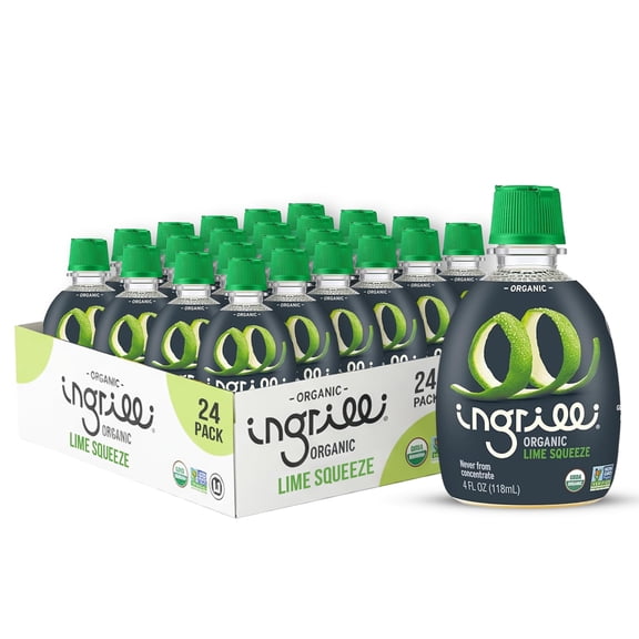 (Pack Of 24) Ingrilli Lime Squeeze Organic 4 Fo