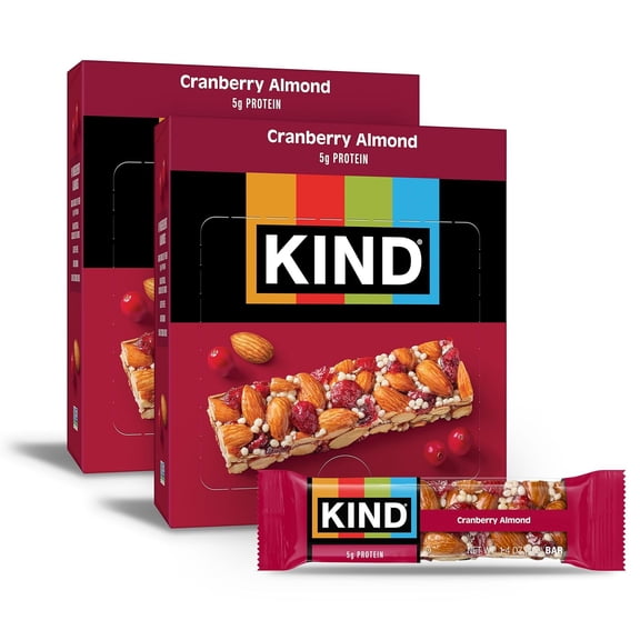 (Pack Of 24) KIND Bar Plus Cranberry & Almond 1.4 Oz
