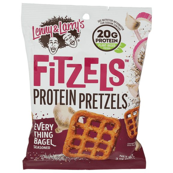 (Pack Of 24) Lenny & Larrys Pretzel Everything Bagel 3 Oz