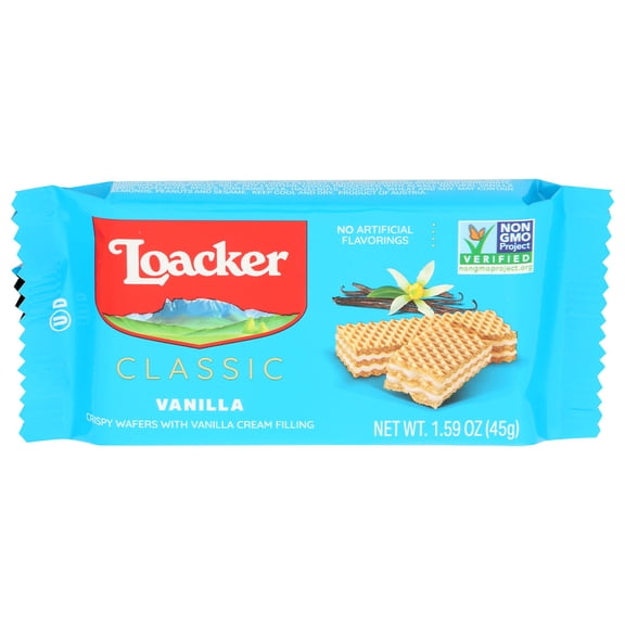 (Pack Of 24) Loacker Classic Vanilla Wafer 1.59 Oz