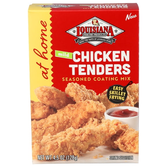 (Pack Of 24) Louisiana Fish Fry Mix Coating Chicken Tender 4.5 Oz