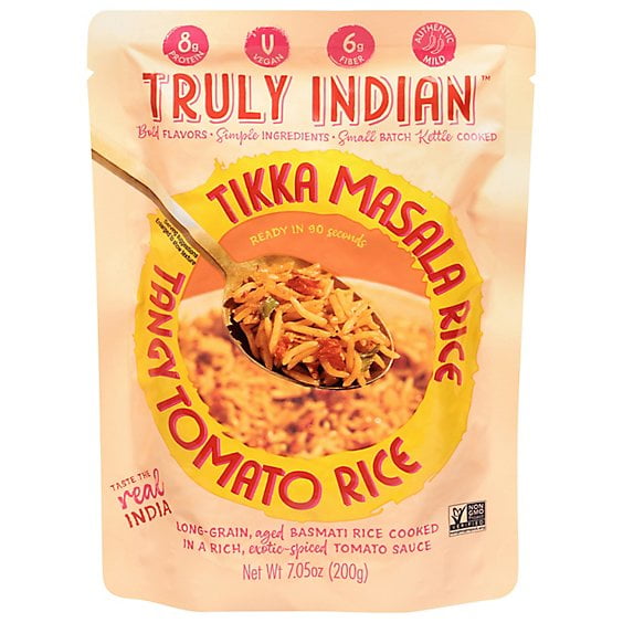 (Pack Of 24) Truly Indian Rice Tikka Masala Ready To Eat 7.05 Oz