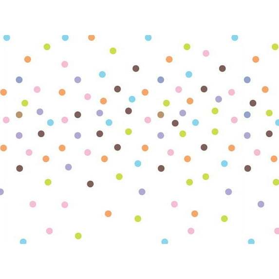 Pack Of 240, Sprinkle Dots Recycled Tissue Paper 20" X 30" Sheets Tissue Prints For Baby Packaging, Made in USA, 100% Recycled