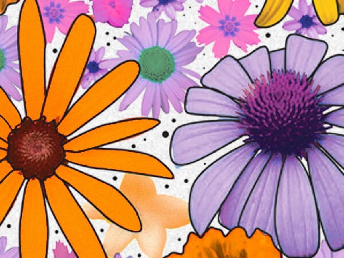Pack Of 240, Summer Garden Recycled Floral Tissue Prints Paper 20" X 30" Sheets Made In USA