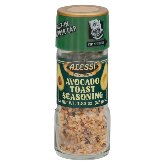 Pack Of 3 Alessi Avocado Toast Seasoning, 1.83 oz (Package May Vary)