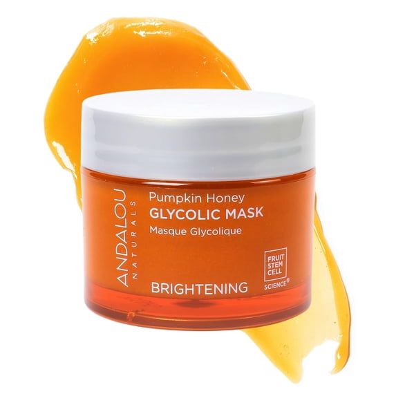 (Pack Of 3) Andalou Naturals Brightening Pumpkin Glycol Mask 1.7 Oz