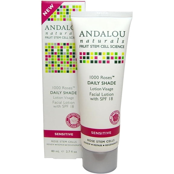 (Pack Of 3) Andalou Naturals Face Lotion 1000 Roses 2.7 Fl Oz