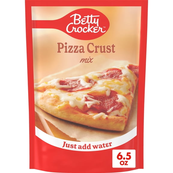 Pack Of 3 Betty Crocker Pizza Crust Mix, 6.5 oz (Package May Vary)