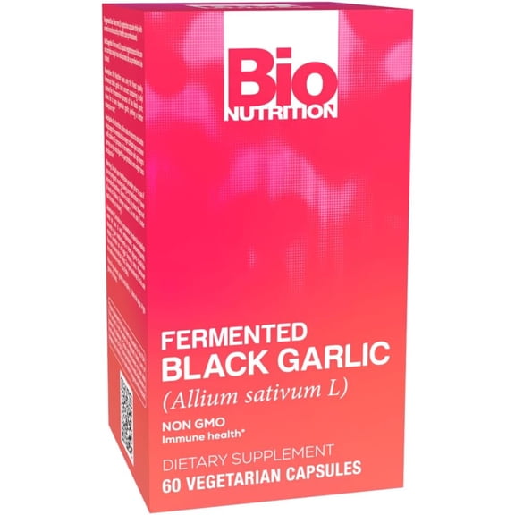 (Pack Of 3) Bio Nutrition Fermented Black Garlic 60 Capsule