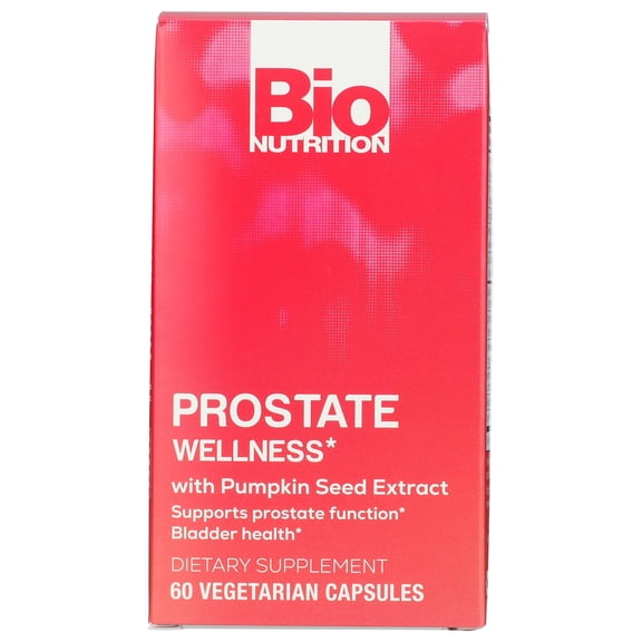 (Pack Of 3) Bio Nutrition Wellness Prostate 60 Vegetarian Capsules