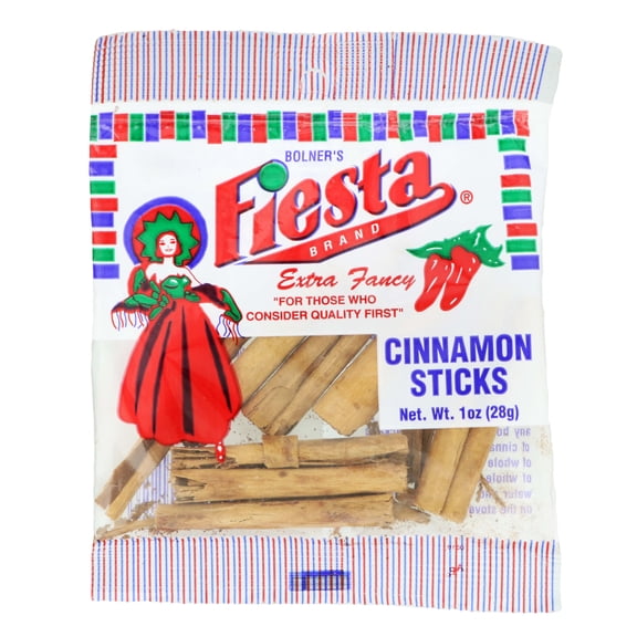 Pack Of 3 Bolner's Fiesta Cinnamon Sticks, 1 oz (Package May Vary)
