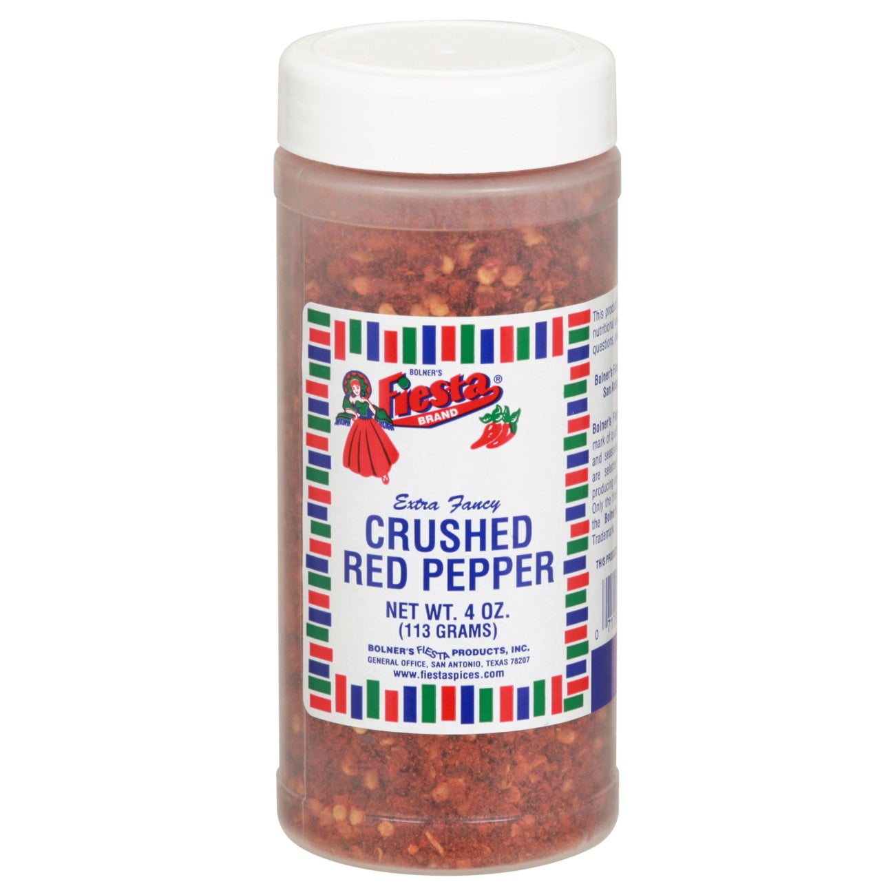 Pack Of 3 Bolner's Fiesta Crushed Red Pepper, 4 oz (Package May Vary)