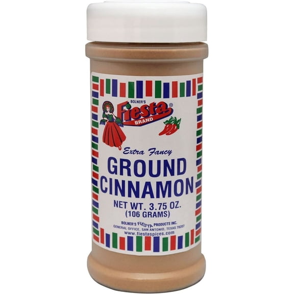 Pack Of 3 Bolner's Fiesta Ground Cinnamon, 4 oz (Package May Vary)