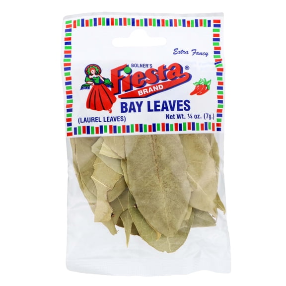 Pack Of 3 Bolner's Fiesta Laurel Leaves Bay Leaves, .25 oz (Package May Vary)