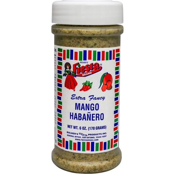 Pack Of 3 Bolner's Fiesta Mango Habanero Rub, 6 oz (Package May Vary)