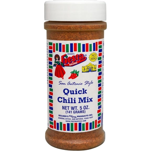 Pack Of 3 Bolner's Fiesta Quick Chili Mix, 5 oz (Package May Vary)
