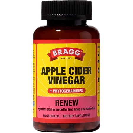 (Pack Of 3) Bragg Acv Renew Capsules 90 Capsules