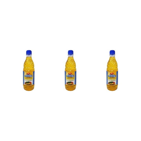Pack Of 3 - Dabur Sesame Oil Gingelly - 500 Ml