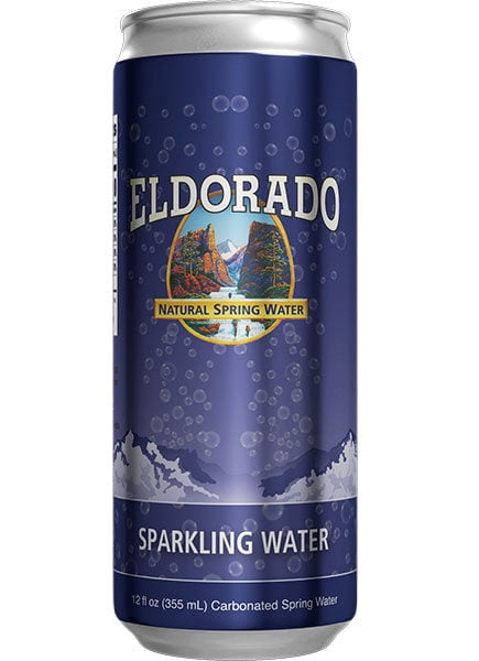(Pack Of 3) Eldorado Spring Water Water Sparkling Spring 8 Pack 96 Fo