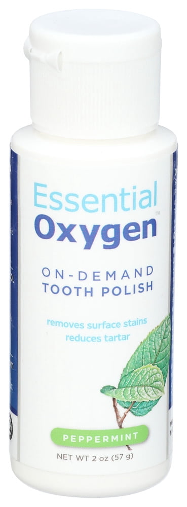 (Pack Of 3) EssentialOxygen Tooth Powder Mint 2 Oz
