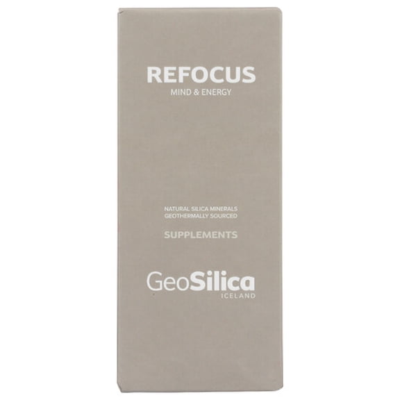 (Pack Of 3) Geosilica Iceland Silica Refocus Mind Energy 10.14 Fl Oz