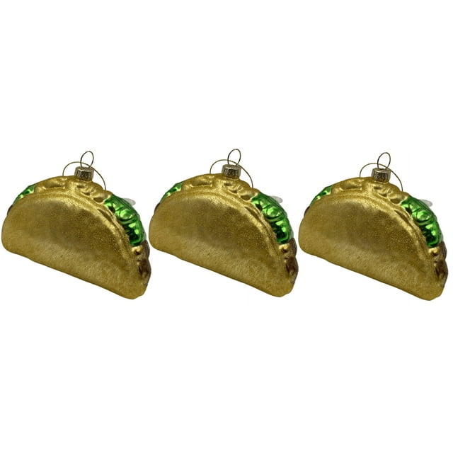 Pack Of 3 Glass Tacos