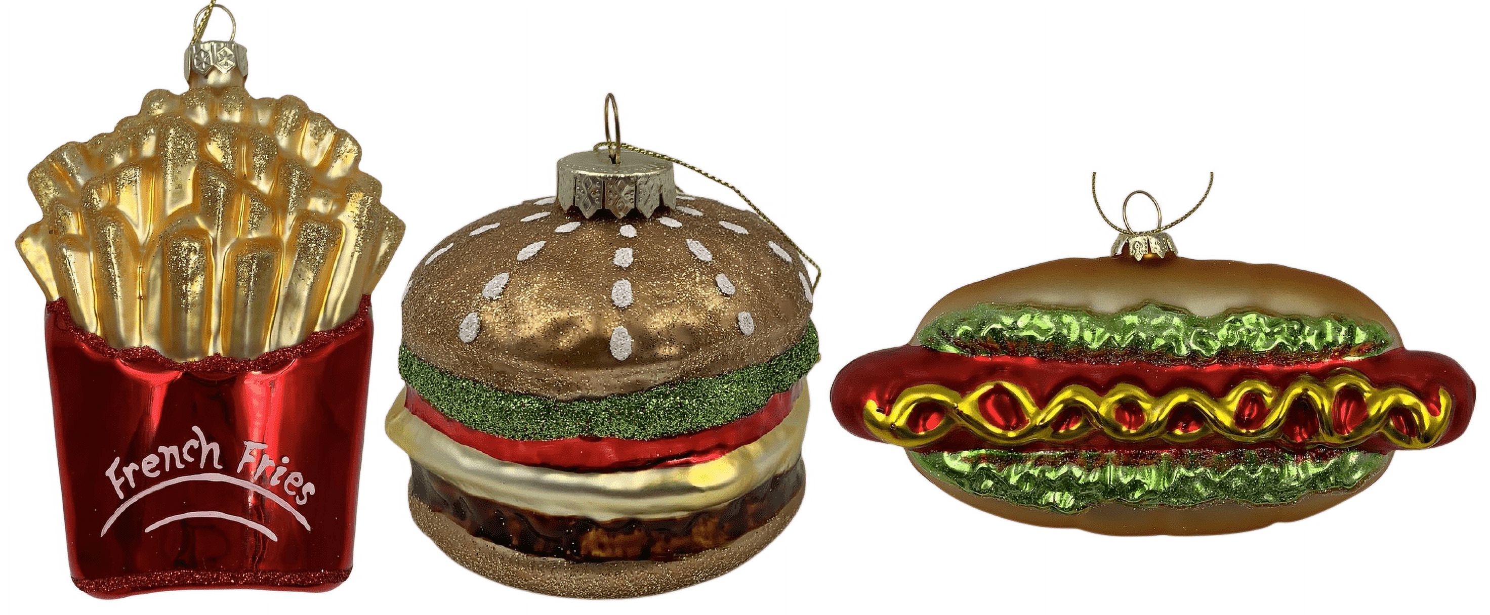 Pack Of  3 Gls Burger,hot Dog,french Fri - image 1 of 4