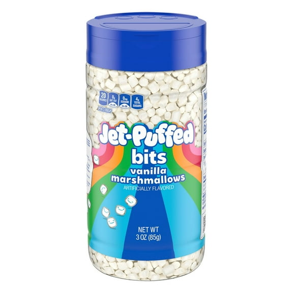 Pack Of 3 Kraft Jet-Puffed Bits Vanilla Marshmallows, 3 oz (Package May Vary)
