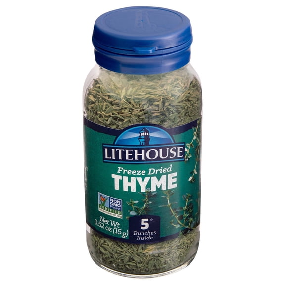 Pack Of 3 Litehouse Instantly Fresh Thyme, .52 oz (Package May Vary)