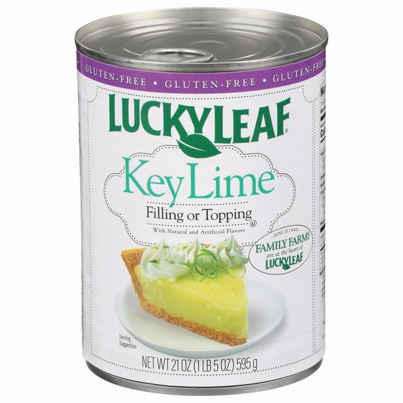 Pack Of 3 Lucky Leaf Key Lime Pie Filling, 21 oz (Package May Vary)