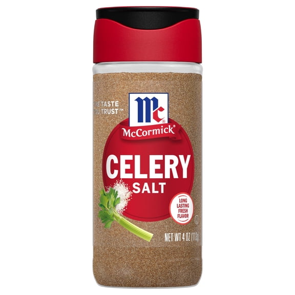 Pack Of 3 McCormick Celery Salt, 4 oz (Package May Vary)