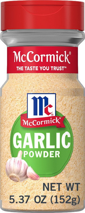 Pack Of 3 McCormick Garlic Powder, 5.37 oz (Package May Vary)