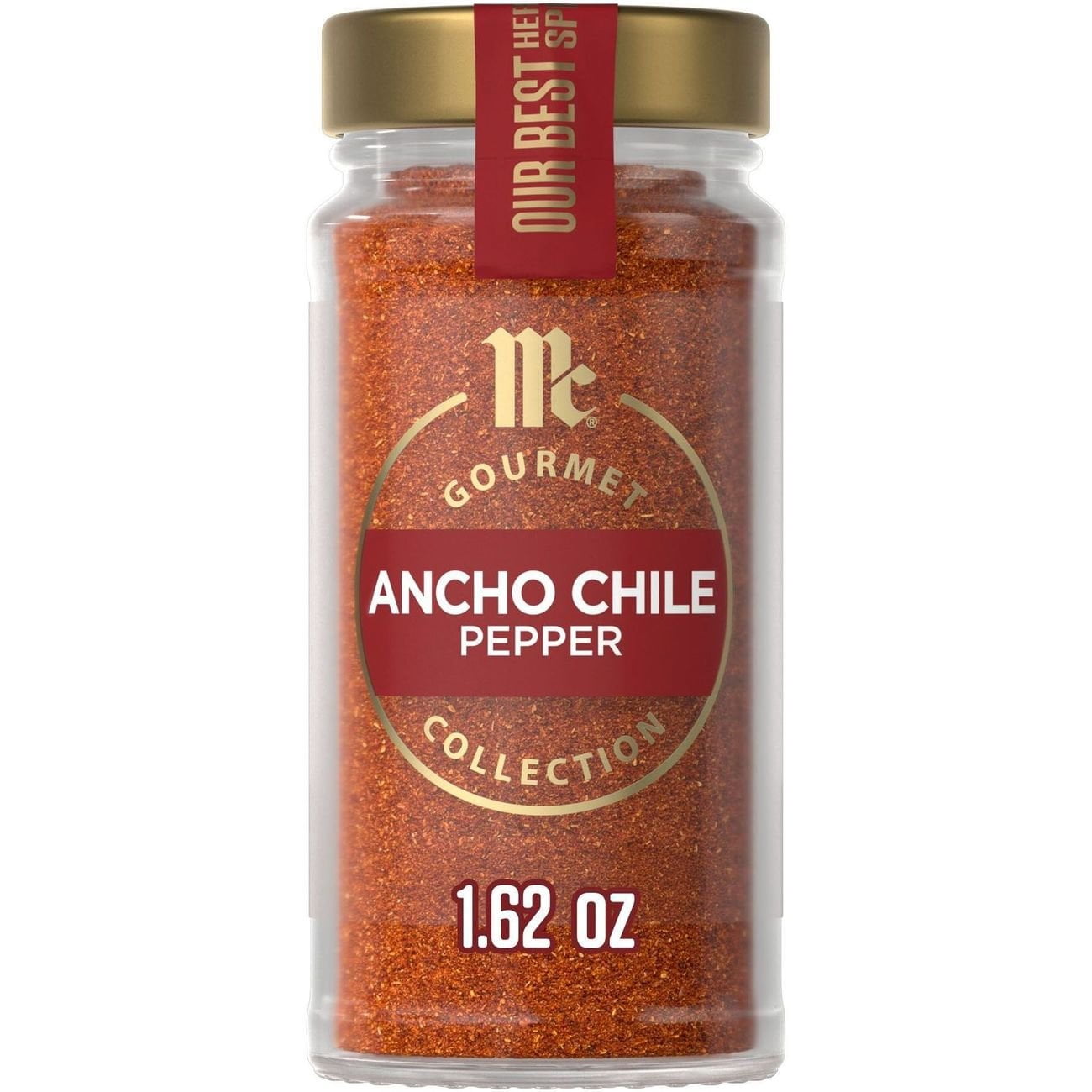Pack Of 3 McCormick Gourmet Ancho Chile Pepper, 1.62 oz (Package May Vary)