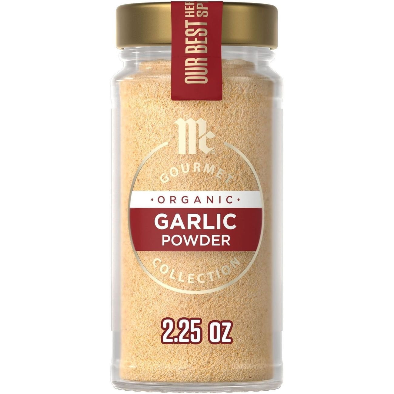 Pack Of 3 McCormick Gourmet Organic Garlic Powder, 2.25 oz (Package May Vary)
