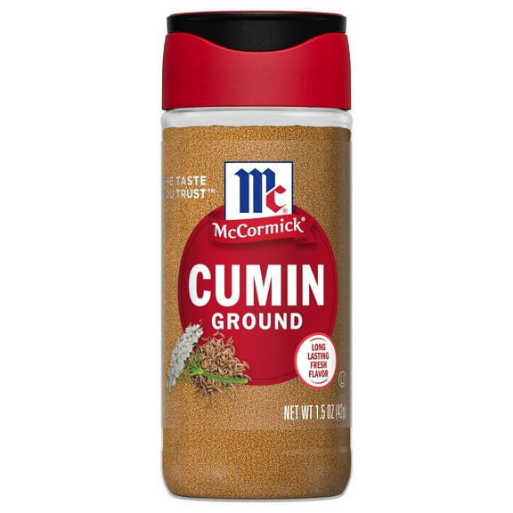 Pack Of 3 McCormick Ground Cumin, 1.5 oz (Package May Vary)